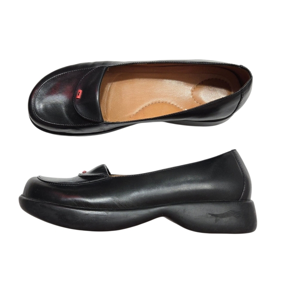 Dansko Shoes - Dansko 39 Desiree Loafers Black Leather
